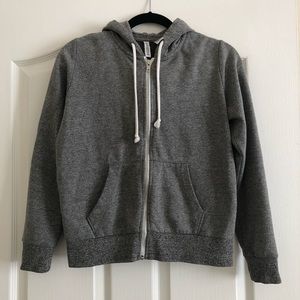 H&M Zip Up Hoodie (Gray)